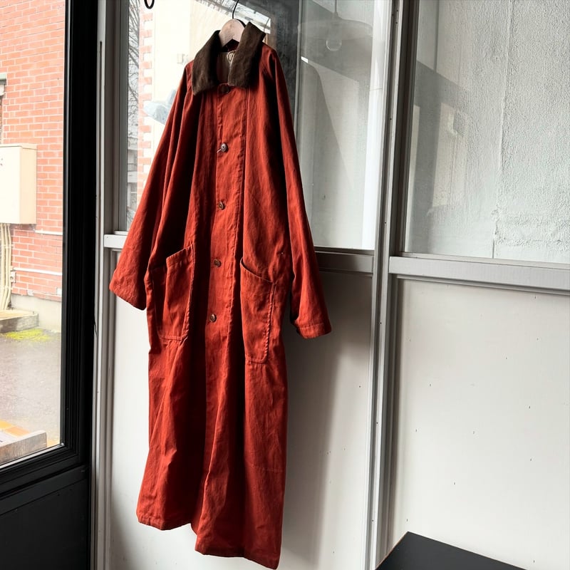 yaeca A LINE COAT OILED / ステンカラーコート YAECA /ヤエカ ステンカラーコート スタンダード brown