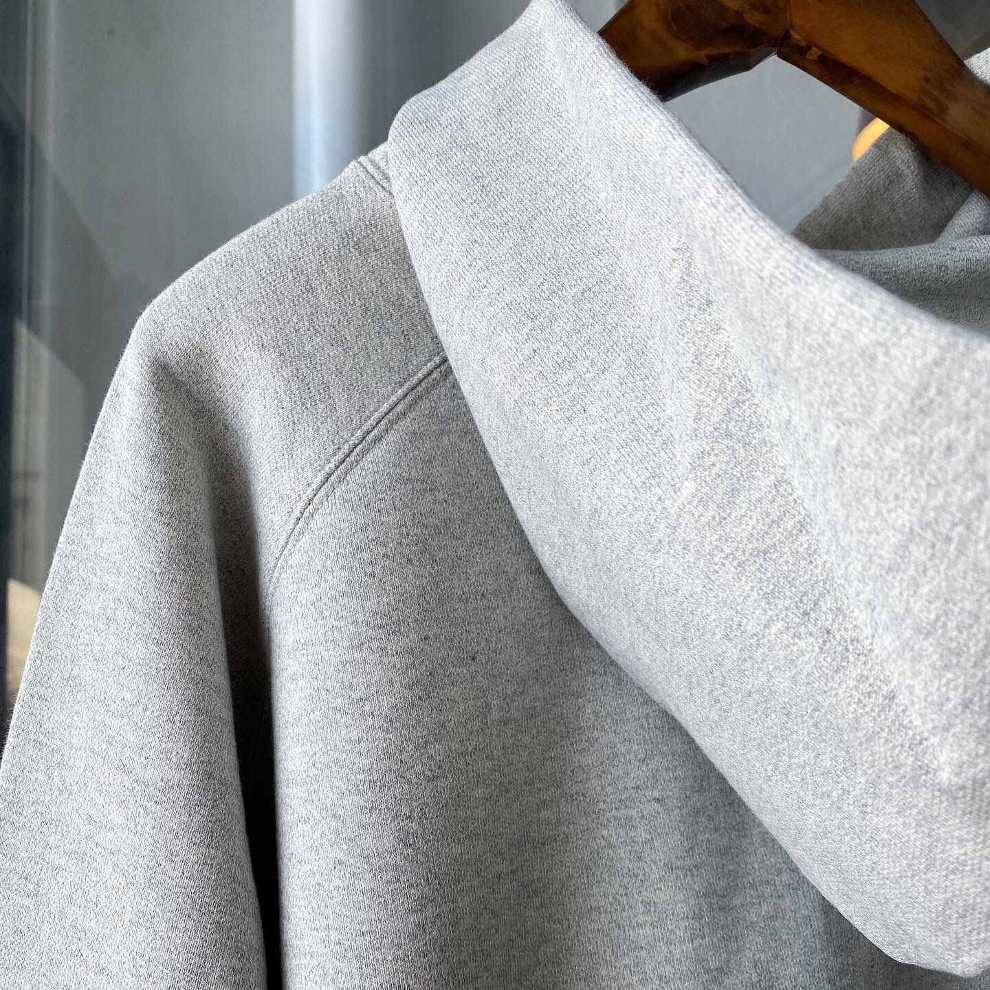 AURALEE SUPER SOFT SWEAT BIG P/O PARKA A21S