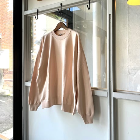 AURALEE　PIMA LIGHT SWEAT P/O