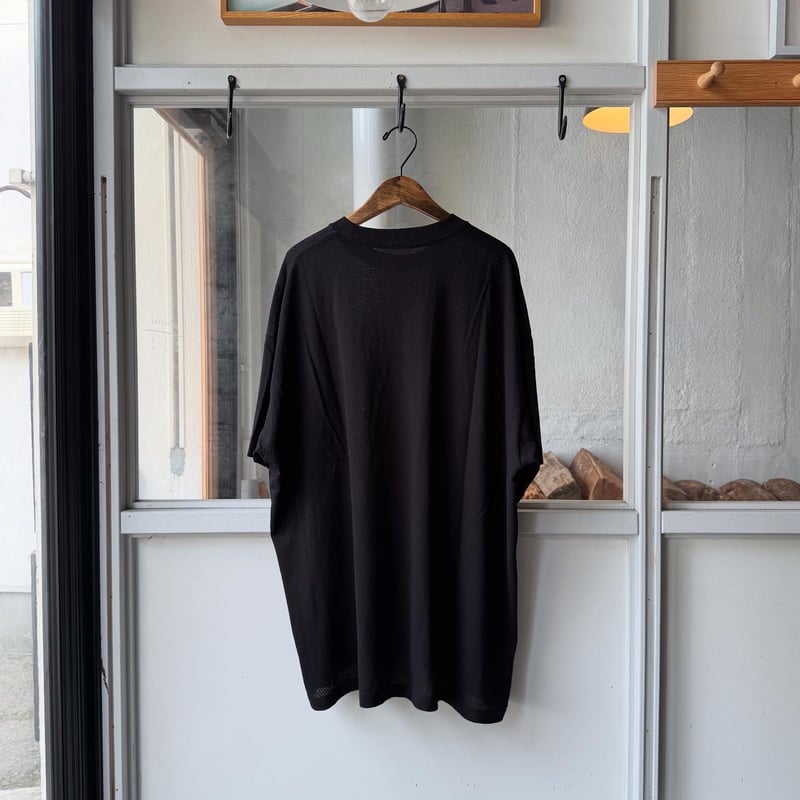 COMOLI コットンメッシュ 半袖Tシャツ | Less Higashikawa