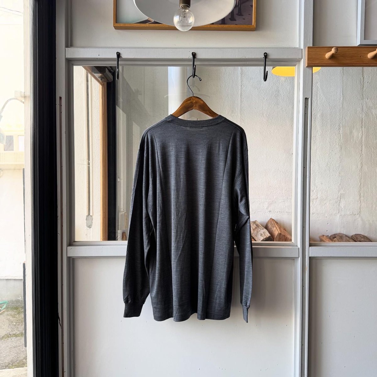 AURALEE LIGHTWOOL JERSEY L/S サイズ4 オーラリー AURALEE LIGHTWOOL JERSEY L/S サイズ4 オーラリー AURALEE WASHABLE