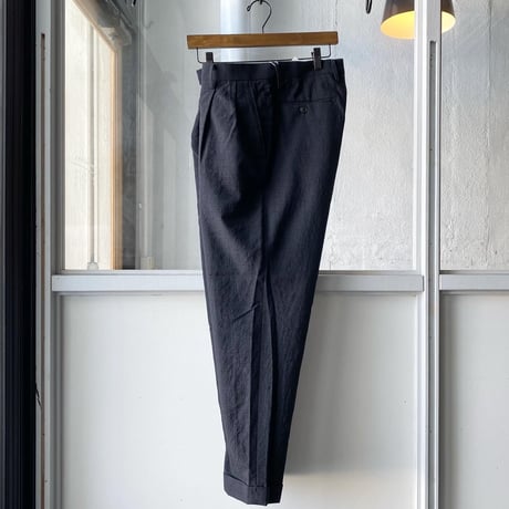 COMOLI　ウール 2タックパンツ