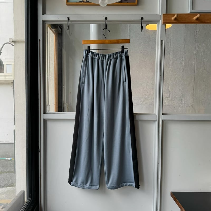 ssstein NYLON JERSEY TRACK TROUSERS | Less H