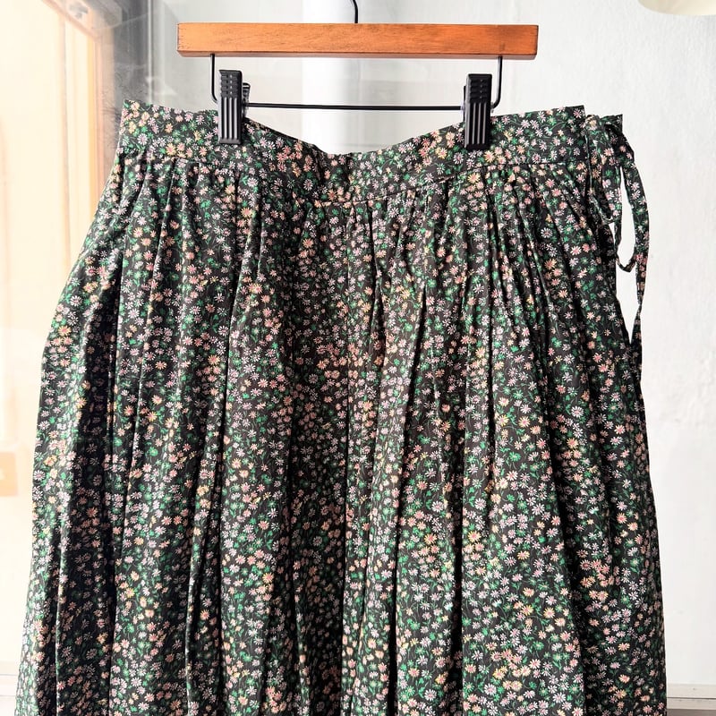 YAECA marguerite リバティ　スカート YAECA [WOMENS] CANVAS DESIGN ギャザースカート (MARGUERI