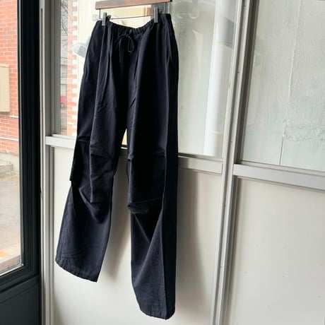 COMOLI　ウール ニータックパンツ