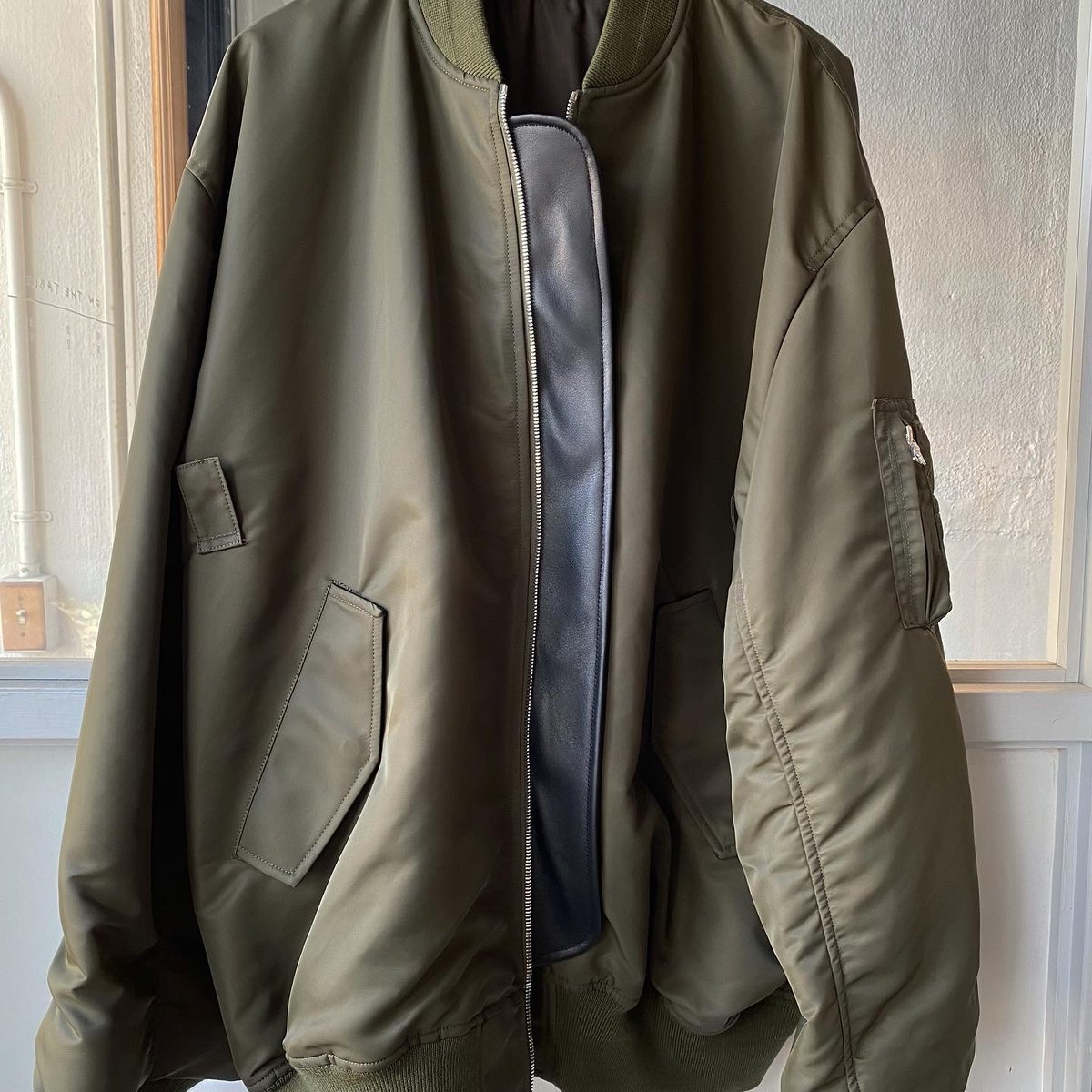 ssstein OVERSIZED FLIGHT JACKET - ST.627 | L ssstein OVERSIZED FLIGHT JACKET - ST.627 | L