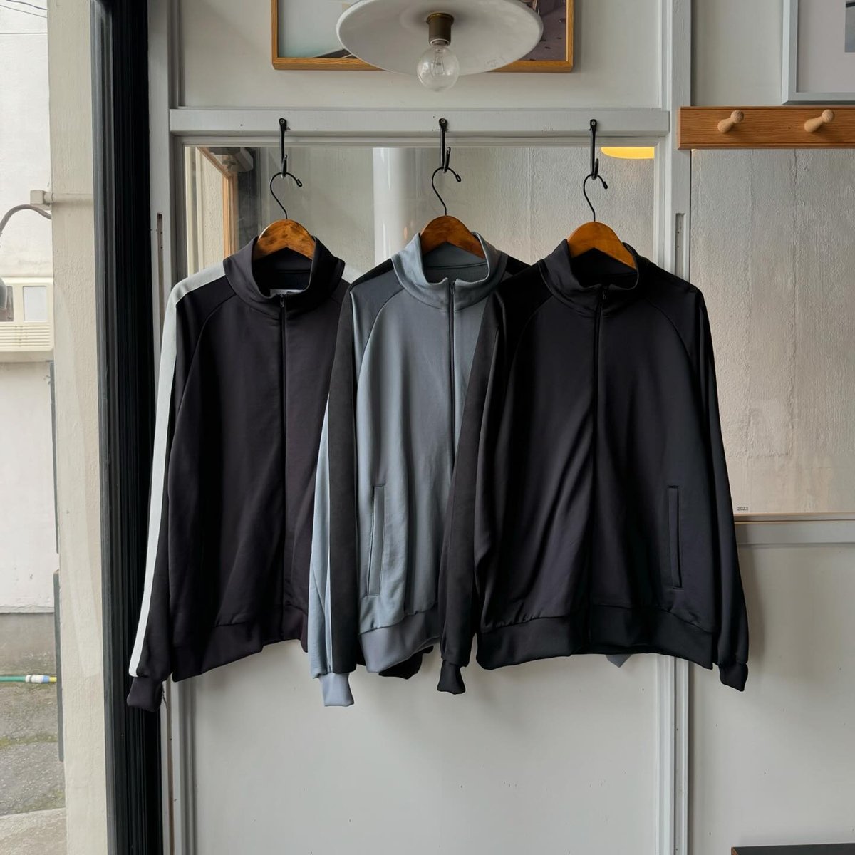 stein NYLON JERSEY セットアップ stein（シュタイン）】今年の春はナイロンセットアップが気分