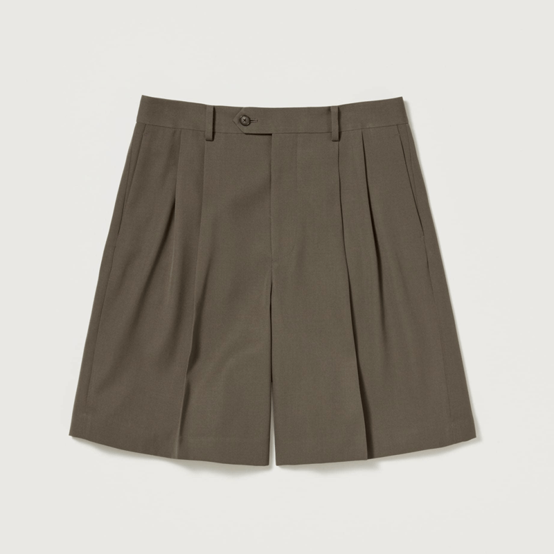 【AURALEE 25SS】WOOL MAX GABARDINE SHORTS AURALEE LIGHT WOOL MAX GABARDINE SHORTS | Less