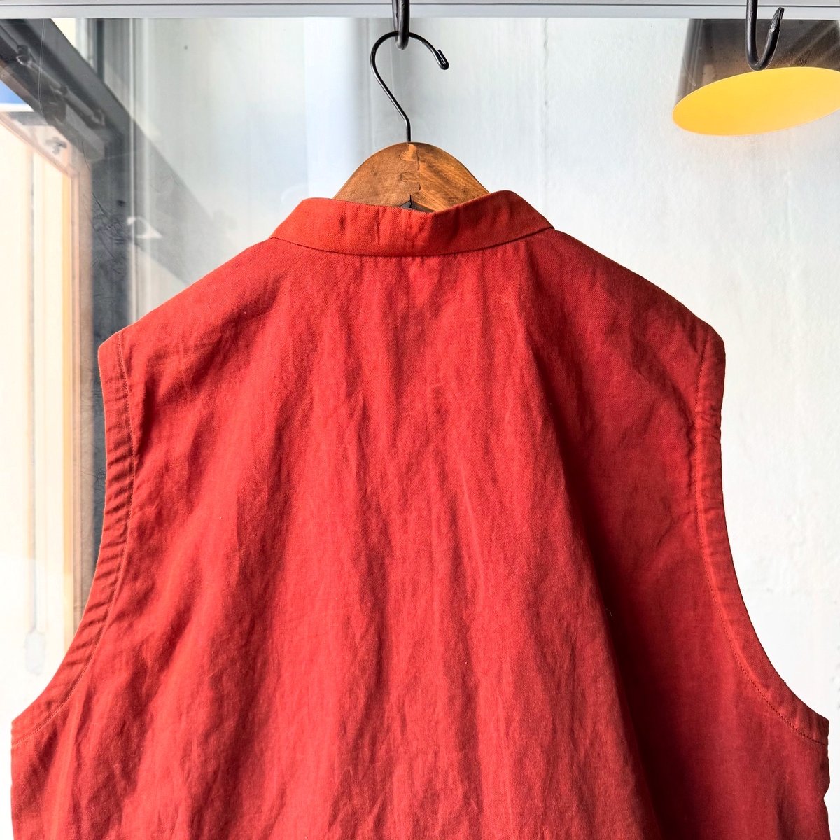 YAECA [UNISEX] CANVAS DESIGN Oiled WORK VEST |