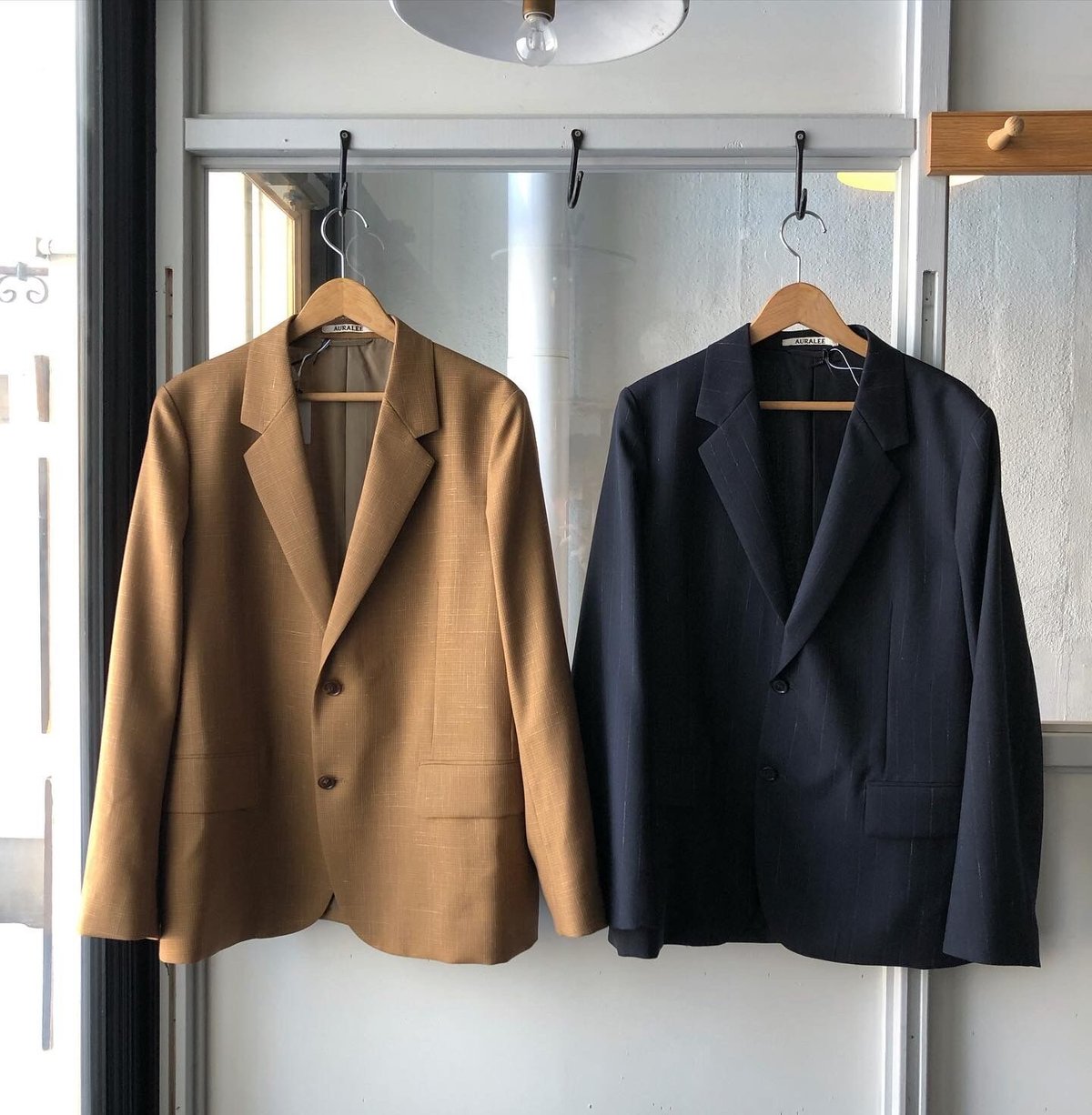 ジャケット・アウター AURALEE A20SJ01CL WOOL CUPRA LINEN CLOTH 20201016100449470_215.jpeg