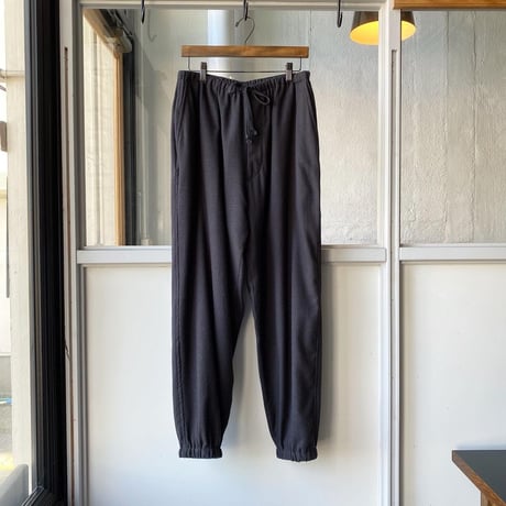COMOLI　ウールビエラ ドローストリングパンツ