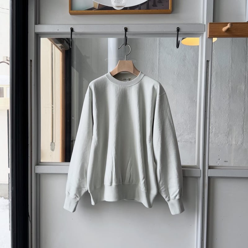 AURALEE SMOOTH SOFT BD SWEAT P/O | Less Higash