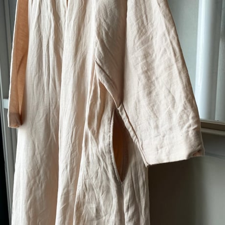 YAECA 【WRITE】 ワンピース　CHERRY BLOSSOMS(WHITE)　94701