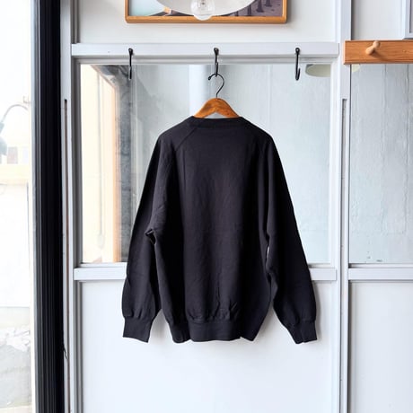 COMOLI　LWコットン裏毛 クルーネック