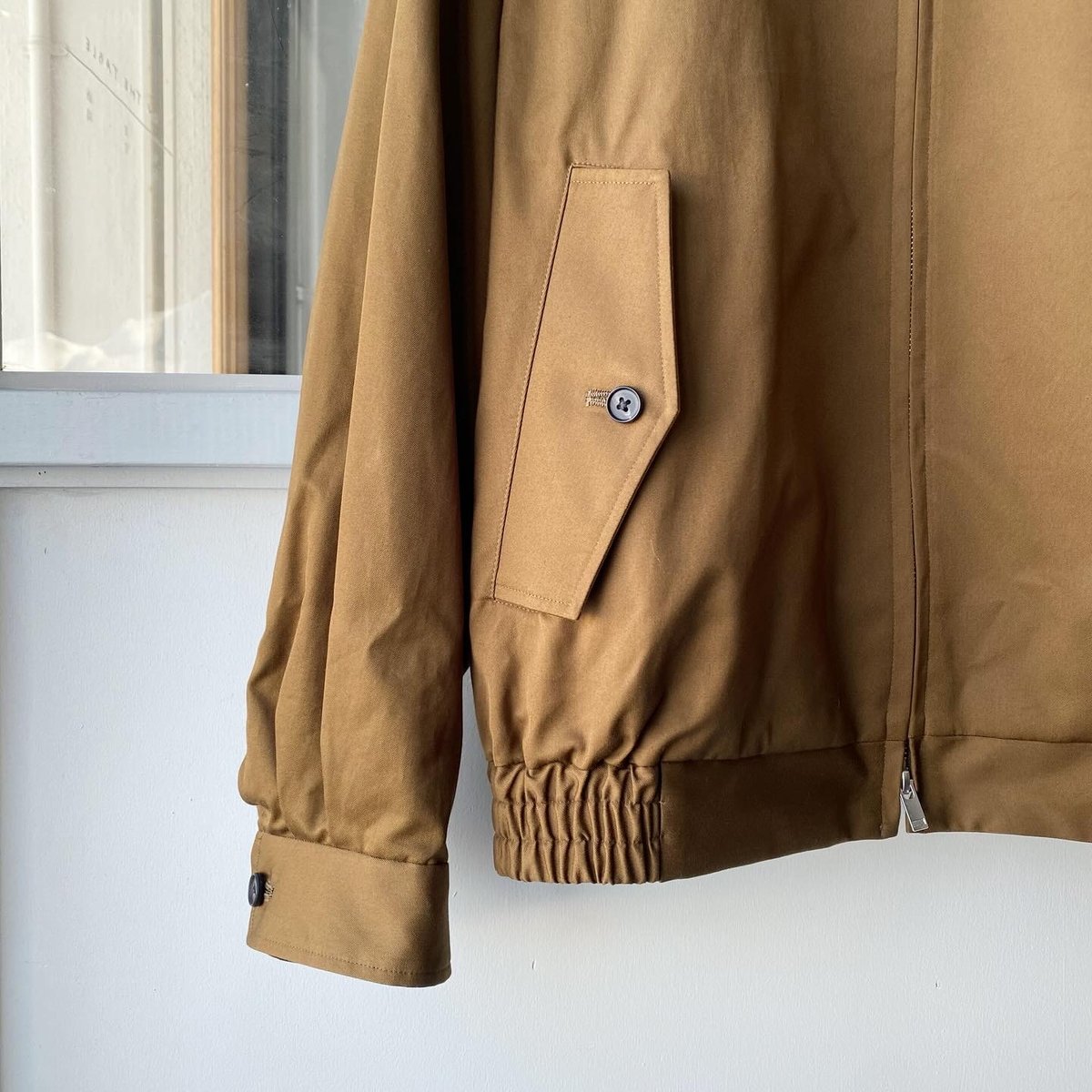 ジャケット・アウター stein COTTON TWILL HARRINGTON ZIP JACKET SSSTEIN 