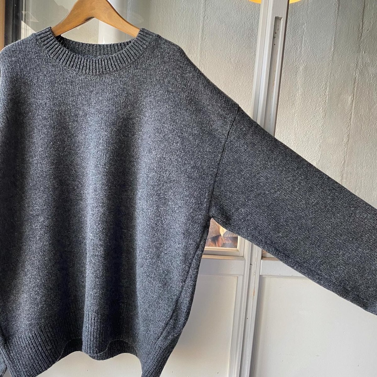 stein EX FINE LAMBS CREW NECK KNIT LS - S stein EX FINE LAMBS CREW NECK KNIT LS - S