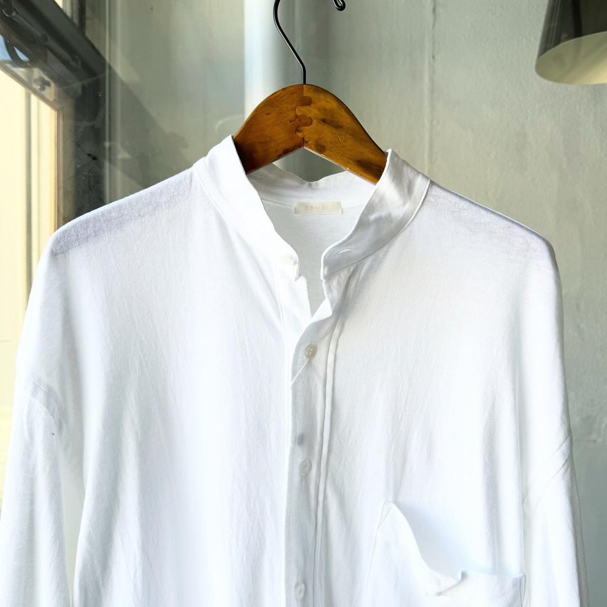 い*ら様 COMOLI 24SS コットンジャージプルオーバーシャツ COMOLI コットンジャージ プルオーバーシャツ | Less Higashikawa