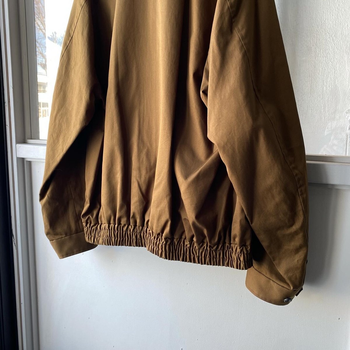 ジャケット・アウター stein COTTON TWILL HARRINGTON ZIP JACKET SSSTEIN 
