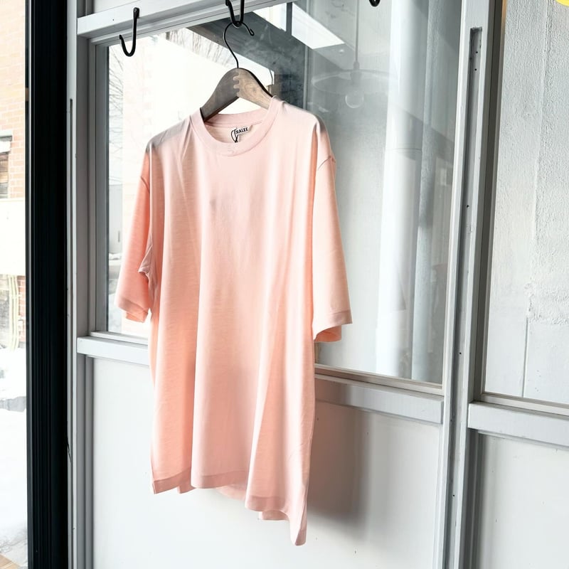 AURALEE SUPER SOFT WOOL JERSEY TEE | Less Higa AURALEE SUPER SOFT WOOL JERSEY TEE | Less Higa