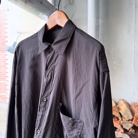 COMOLI　シルク製品染 シャツ