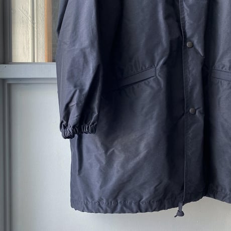 COMOLI   コットンシルクフーデッドコート