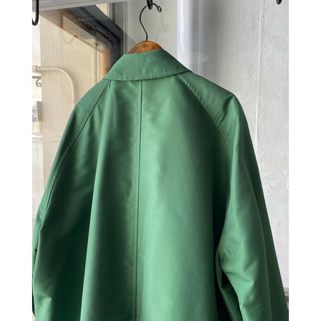 AURALEE　 SILK POLYESTER GROSGRAIN SOUTIEN COLLAR COAT (mens)