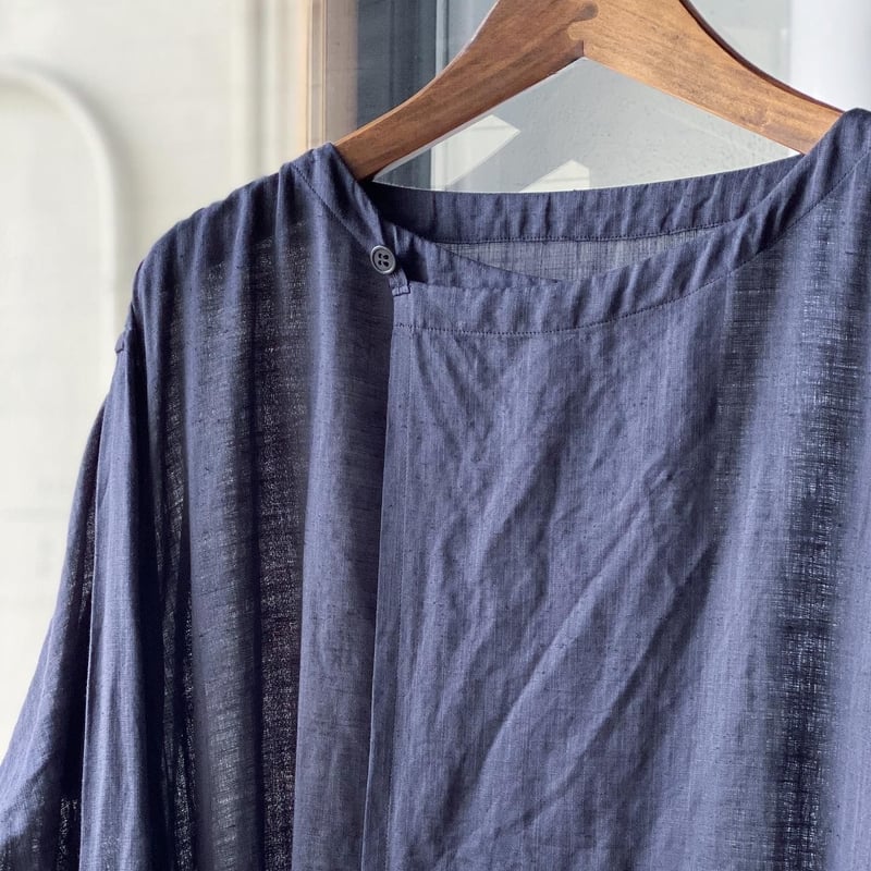 専用★ゴーシュ コットン リネン チェック ローブ ダイ ワンピース コート 専用☆ゴーシュ コットン リネン チェック ローブ ダイ