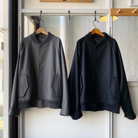 stein      OVERSIZED MELTON STUDIUM JACKET  - ST.416-1