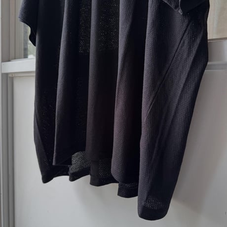 COMOLI　コットンメッシュ 半袖Tシャツ