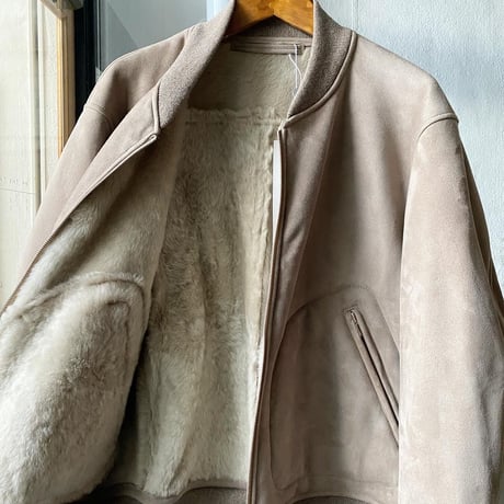 COMOLI   シープスキン フライトジャケット
