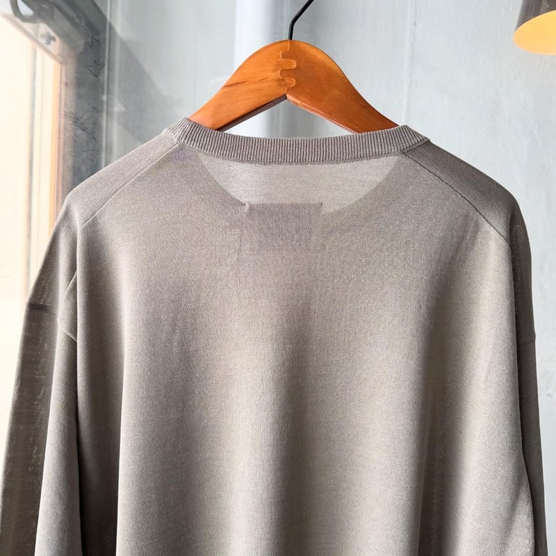 半額！】ssstein / Pleated Knit Crew Neck - メルカリ