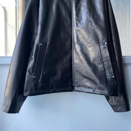 stein　   LEATHER HOODED SHORT JACKET  - ST.769