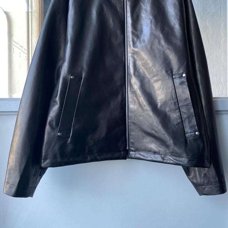 stein LEATHER HOODED SHORT JACKET - ST.769