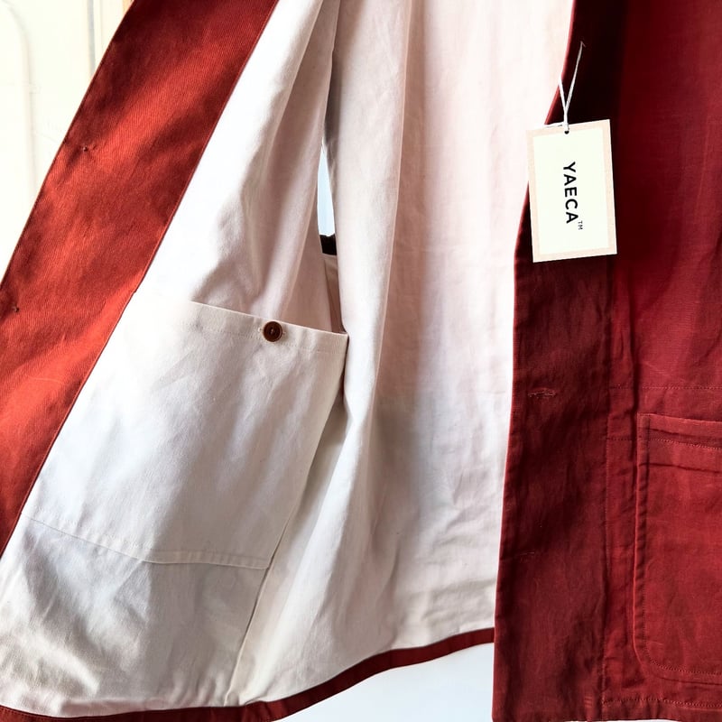 YAECA [UNISEX] CANVAS DESIGN Oiled WORK VEST |