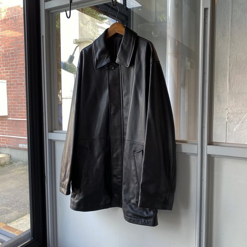 ジャケット ssstein LEATHER ZIP JACKET - ST.622 | Less