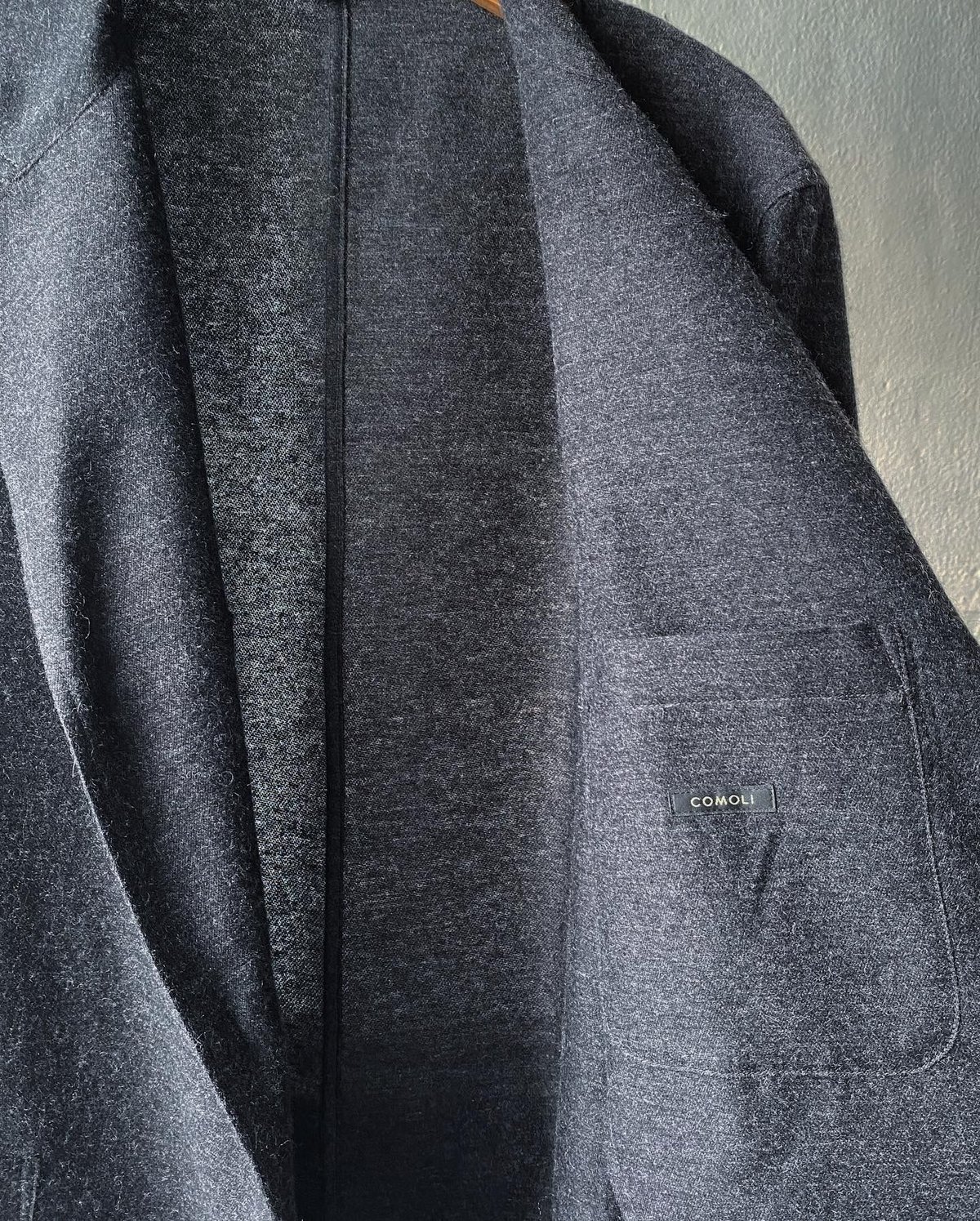 COMOLI カシミヤシルク ジャケット | Less Higashikawa COMOLI カシミヤシルク ジャケット | Less Higashikawa