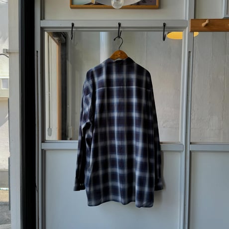 ssstein　  OVERSIZED DOWN PAT SHIRT