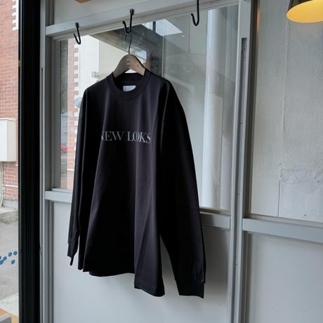 ssstein　  OVERSIZED LONG SLEEVE TEE - NEW LOOKS -