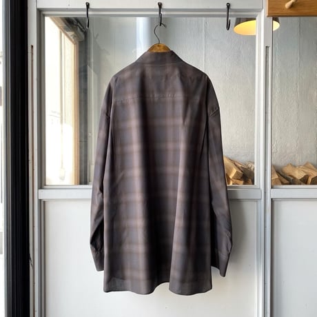 stein　  OVERSIZED DOWN PAT SHIRT  - ST.544-2