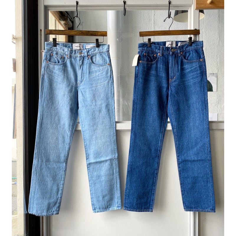 YAECA [ MEN ] デニム パイプドステム USED 1-11U | Le