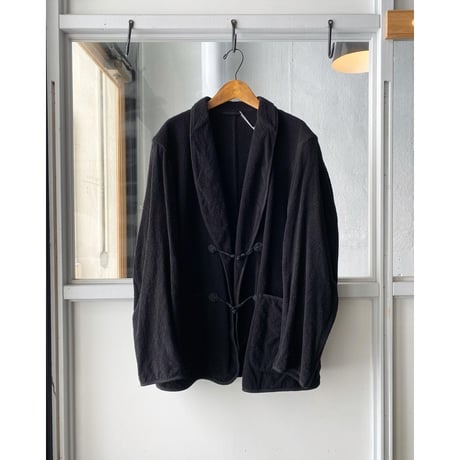 COMOLI  シルクパイル  スモーキングジャケット