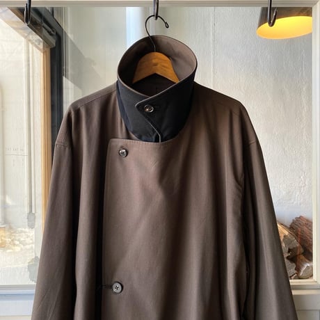 stein     DOUBLE LAPELED DOUBLE BREASTED COAT  - ST.402