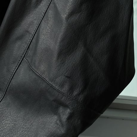 COMOLI   レザー コモリシャツ