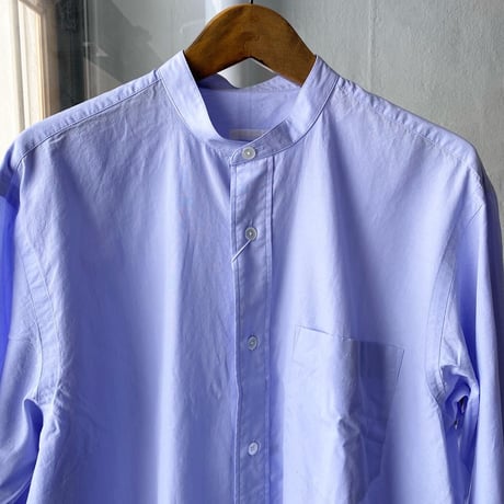 COMOLI　バンドカラーシャツ