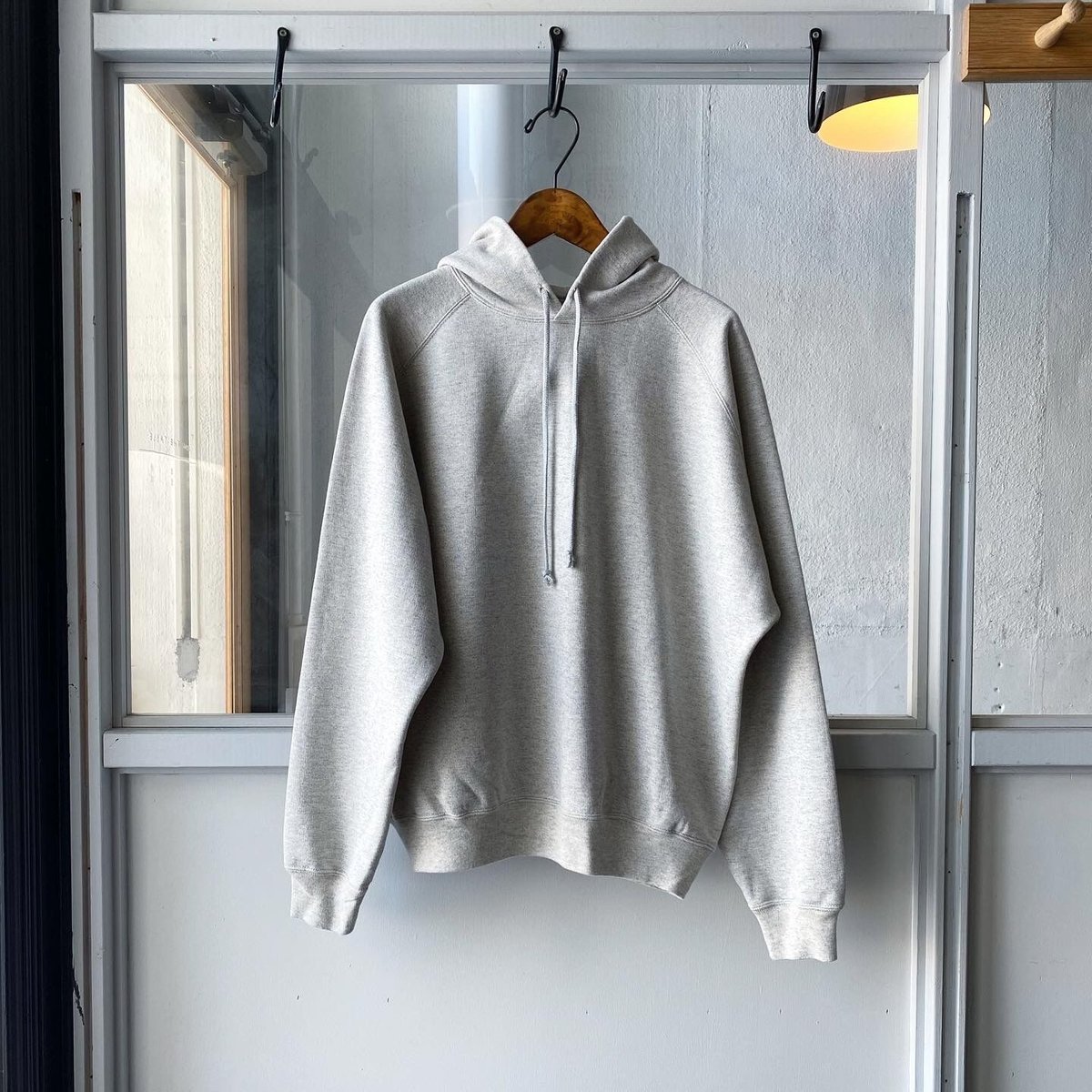 AURALEE SUPER SOFT SWEAT BIG P/O PARKA A21S AURALEE SUPER SOFT SWEAT BIG P/O PARKA A21S