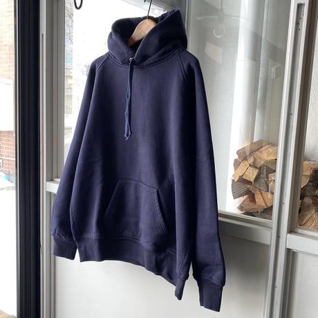 COMOLI　コットン吊裏毛 パーカー