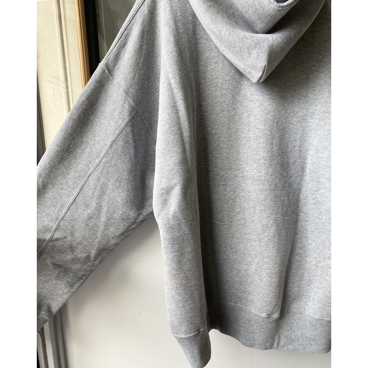 トップス stein OVERSIZED RAISED BACK SWEAT LS L stein OVERSIZED RAISED BACK SWEAT HOOD LS -