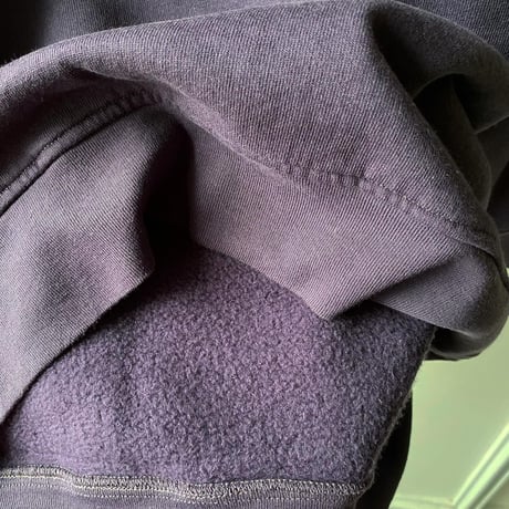 COMOLI  コットン吊裏毛 パーカ  FADE NAVY
