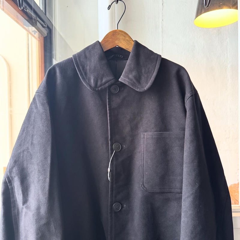 COMOLI モールスキン ミリタリーコート | Less Higashikawa
