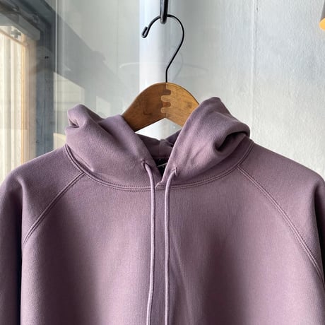 AURALEE   SUPER SOFT SWEAT  BIG P/O  PARKA A21SP03GU  (womens)